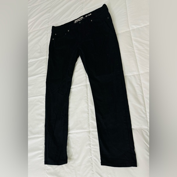 Levi Signature S37 Slim Men’s W38 L32 Black Jeans - Picture 14 of 16